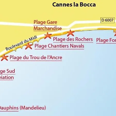 #cannes Boccacabana Beach, Seafront, In Resid Pierre&vacances 3 Stars * Cannes