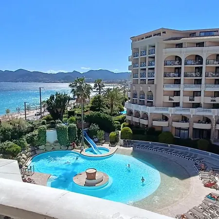#cannes Boccacabana Beach, Seafront, In Resid Pierre&vacances 3 Stars Apartment